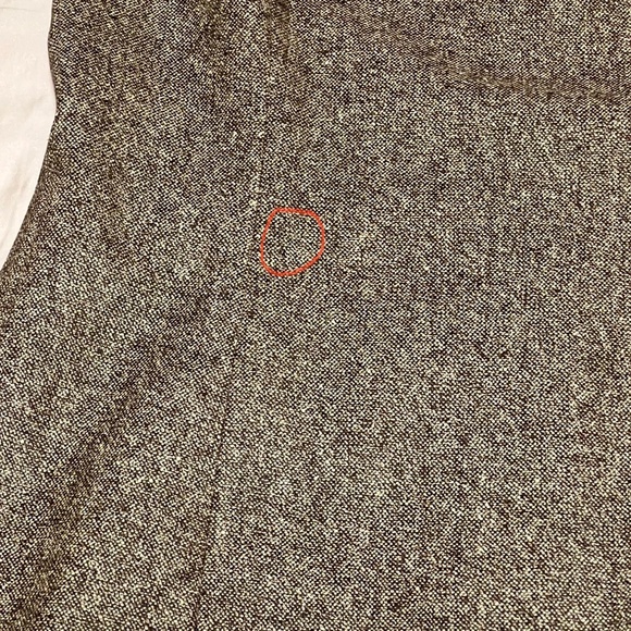 Ann Taylor Brown Tweed Wool Work Sheath Dress Size 2 - Picture 11 of 11